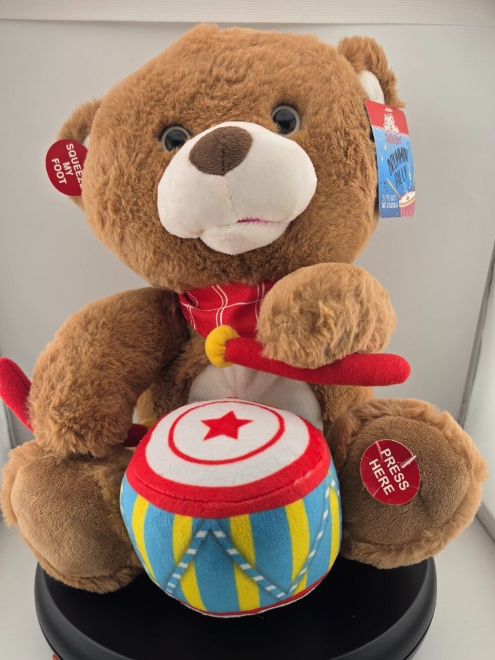 Brand New Drummin Billy Bear